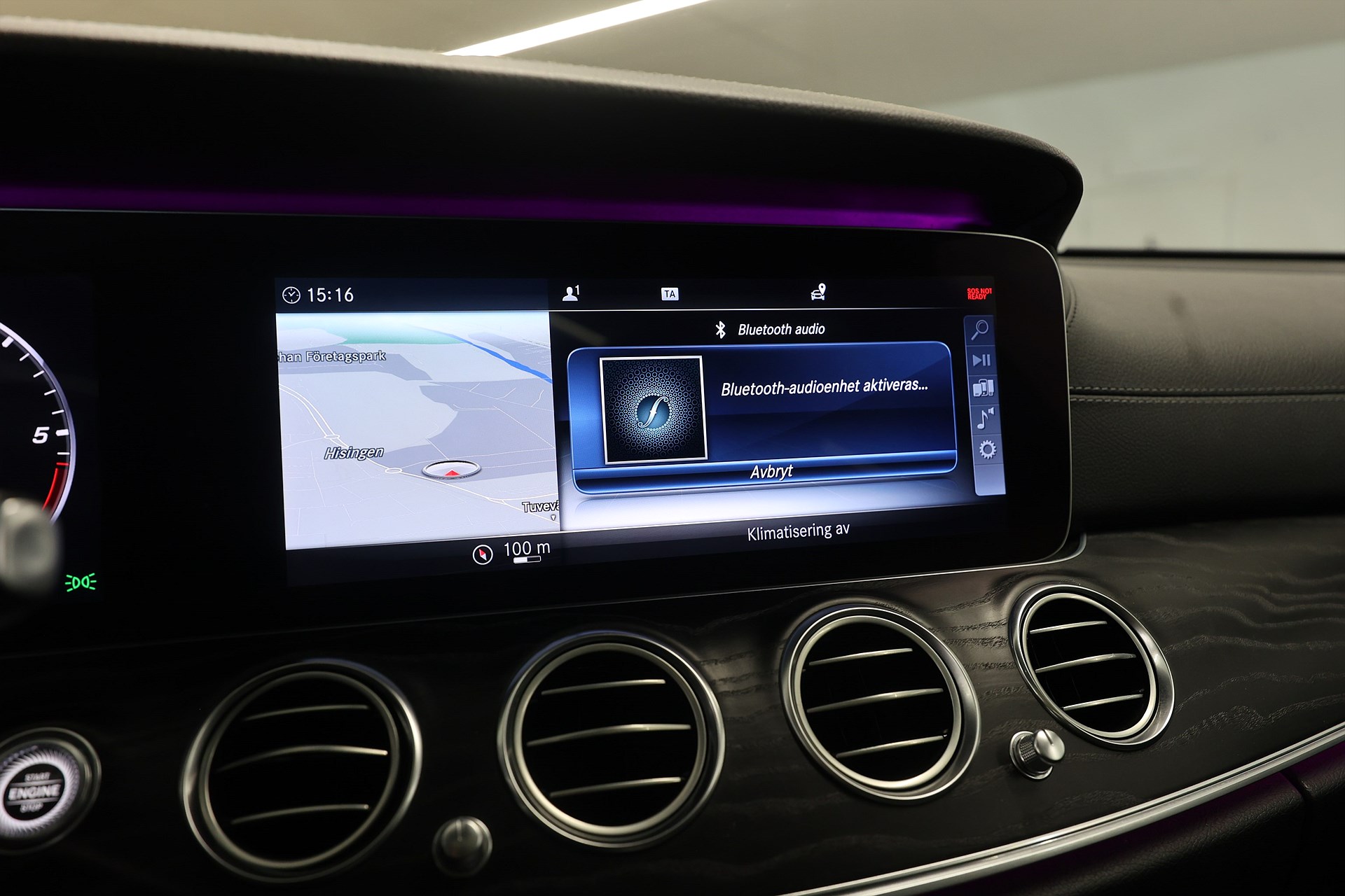 Mercedes-Benz E 200 T d 150hk AMG Pano 360° Alcantara Night Paket