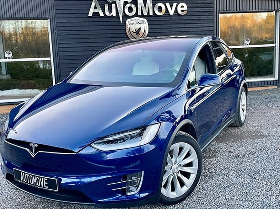 Tesla MODEL X 90D 423HK 6-SITS DRAG FREECHARGE