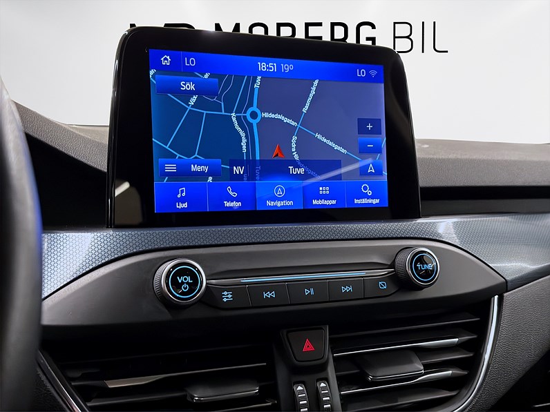Ford Focus Kombi 125hk Active Keyless PDC 2 års garanti!