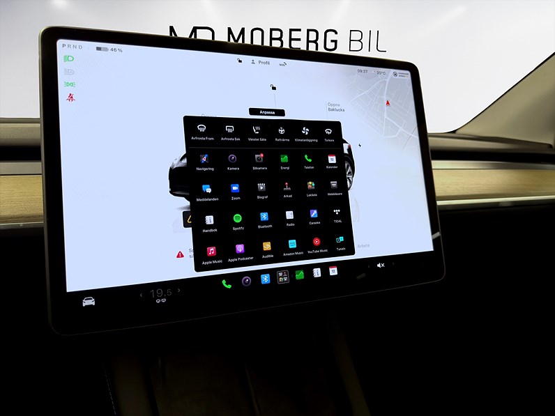 Tesla Model Y Standard Range 299hk Helg på Moberg!  Pano Läder Navi B-Kamera