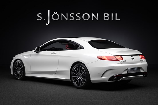Mercedes-Benz S 400 AMG Coupe 4MATIC / Exklusiv-inredning - S.Jönsson Bil - 04