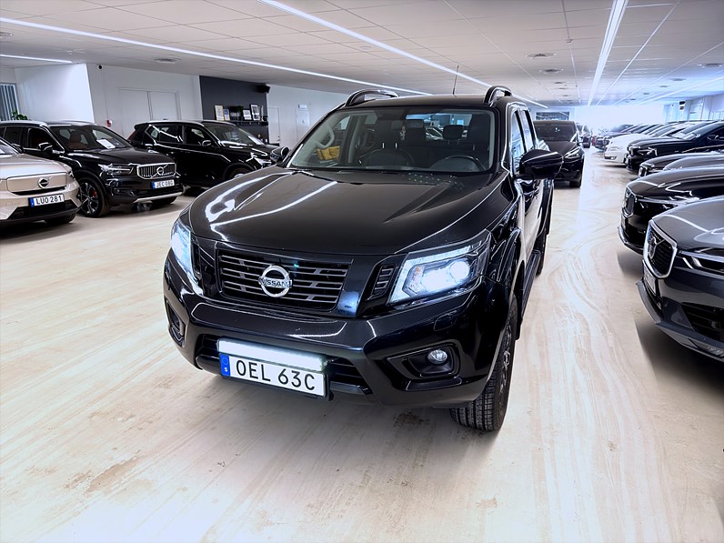 Nissan Navara 2.3 dCi 4WD 190hk N-Guard Black Pack Drag 360 keyless Go