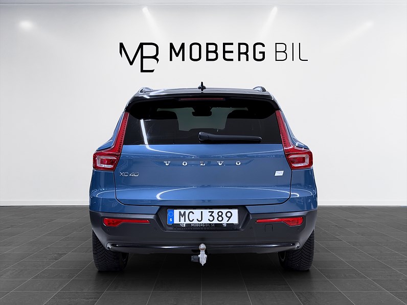 Volvo XC40 Recharge Twin 408hk Ultimate H/K 360 Navi Läder