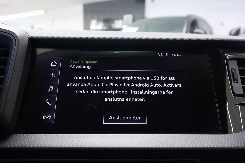 Audi A1 Sportback 30 TFSI 116hk Proline CarPlay Cockpit PDC