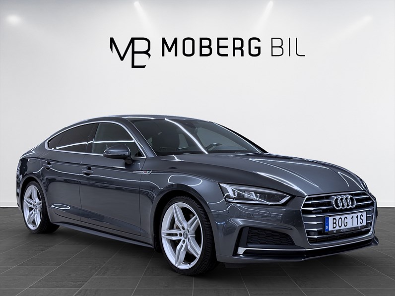 Audi A5 Sportback 45 TFSI quattro 245hk S line 2 Års Garanti!