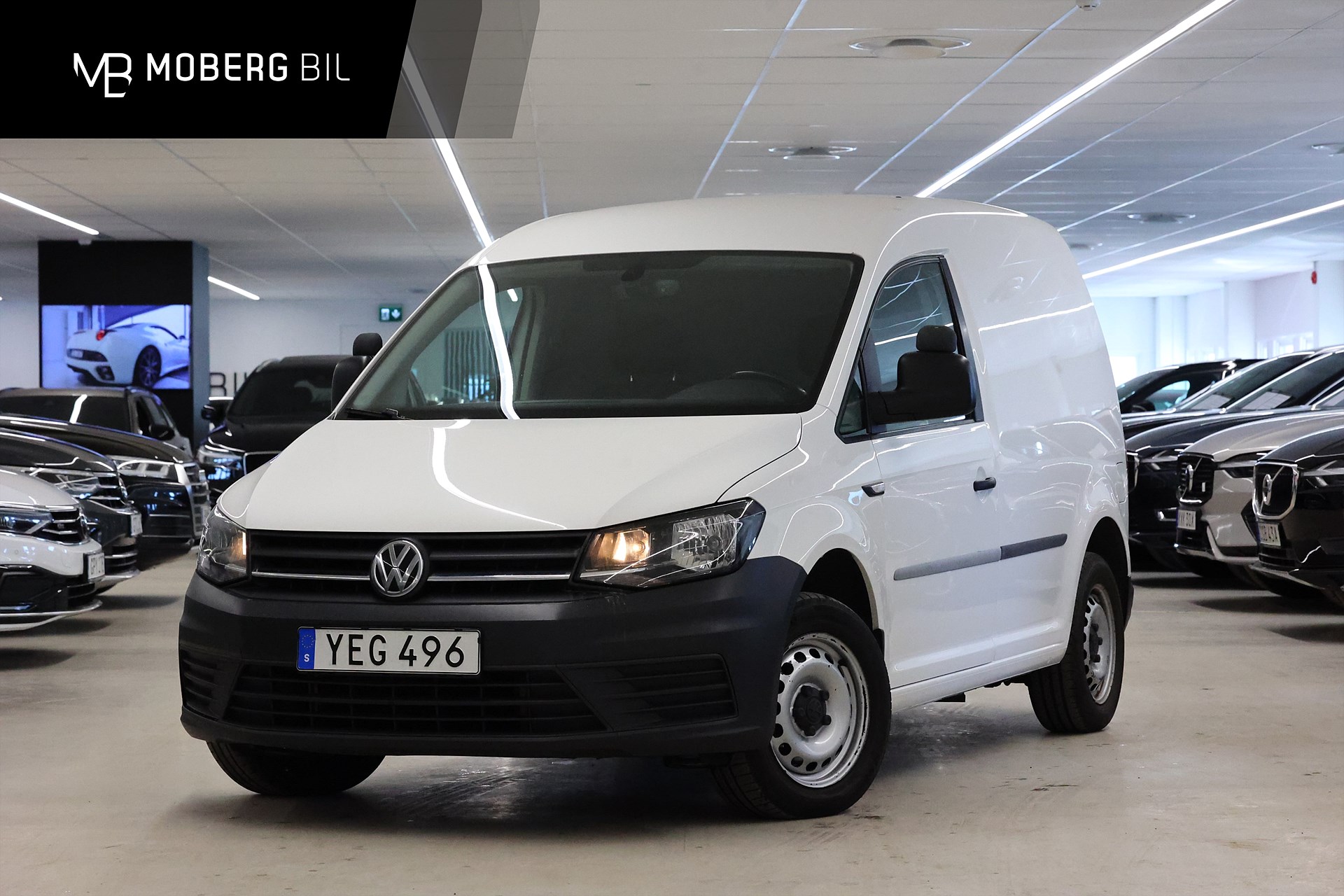 Volkswagen Caddy 2.0 TDI 102hk V-inrett PDC Värmare MOMS
