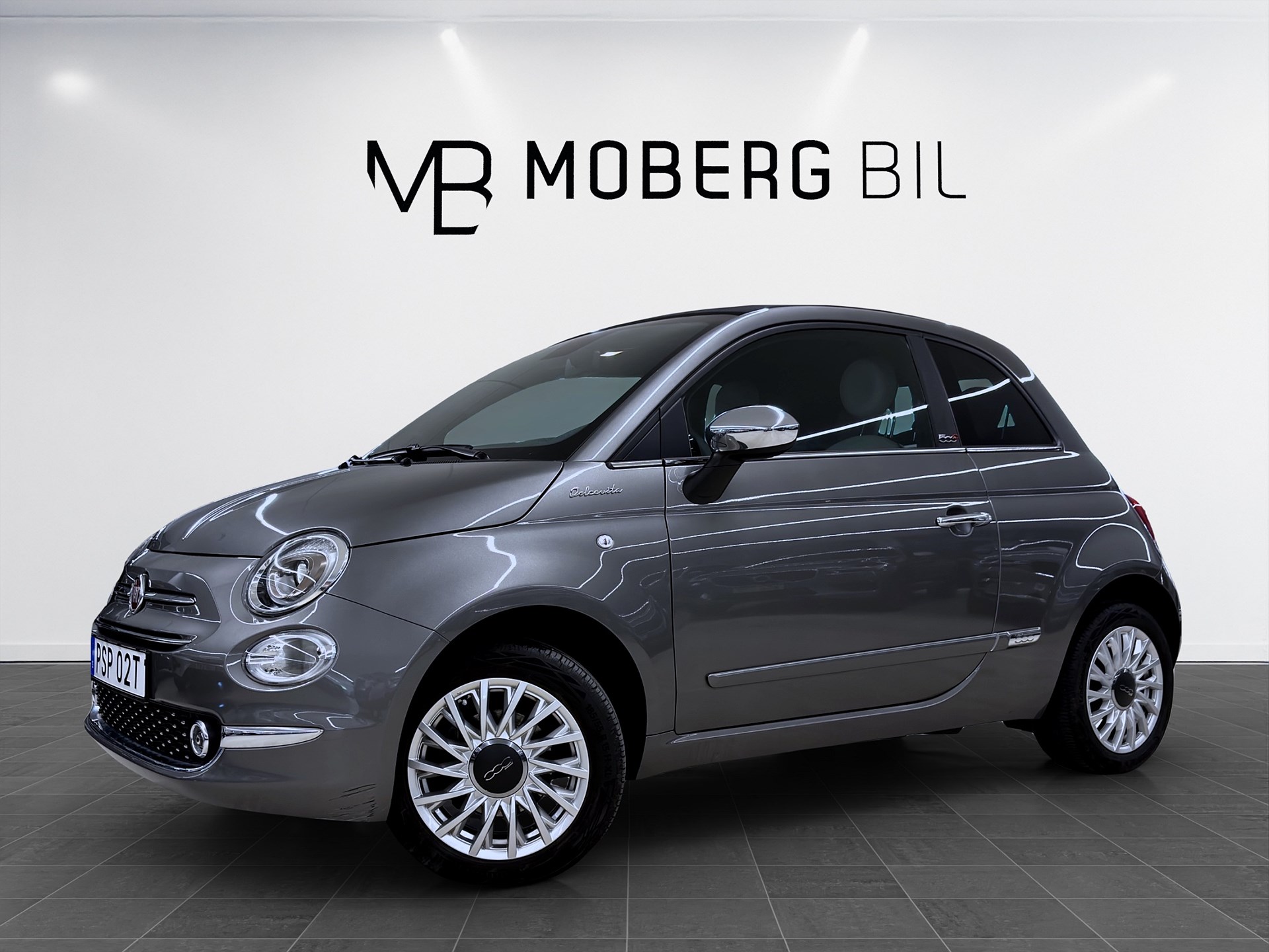 Fiat 500C Hybrid 70hk Dolcevita Lounge Cabriolet