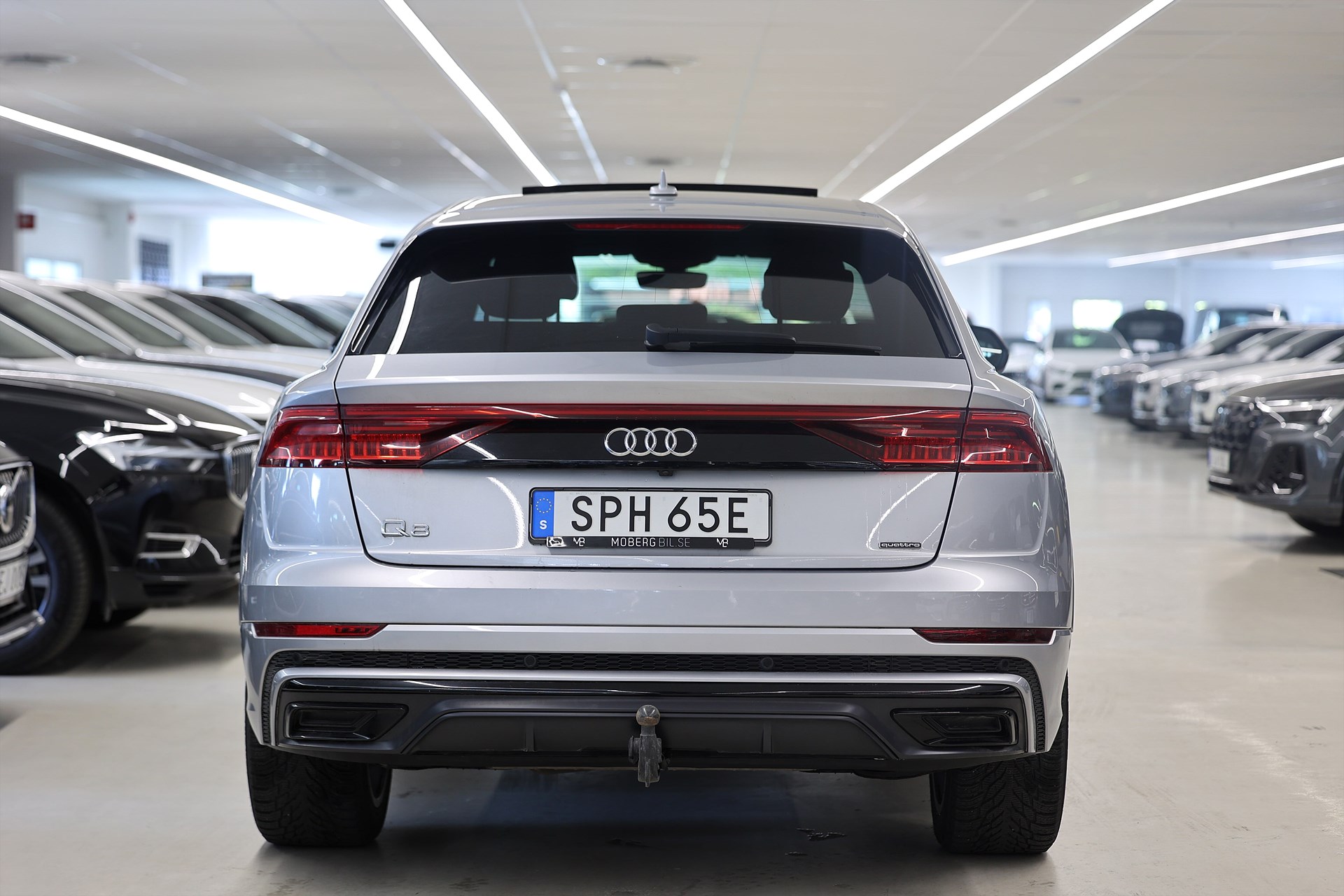 Audi Q8 50 TDI 286hk Q S-Line B&O 360-Kamera Pano Värmare Luftfjädring