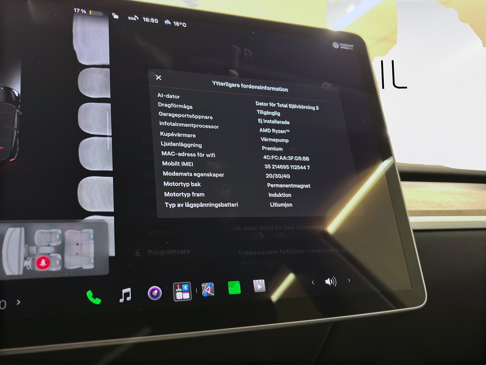 Tesla Model Y Long Range AWD 514hk Pano Läder Drag Navi