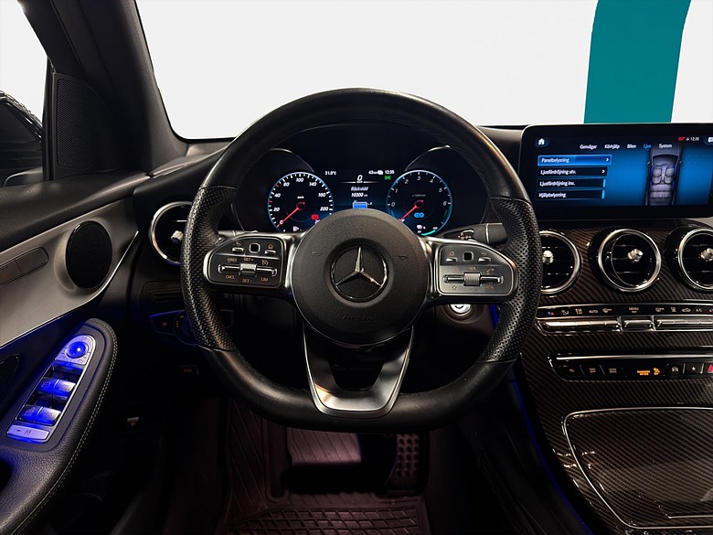 Mercedes-Benz GLC 300 de 4MATIC AMG Night Drag 2022, grå – bild 19 av 25, begagnad hos Niber i Järfälla