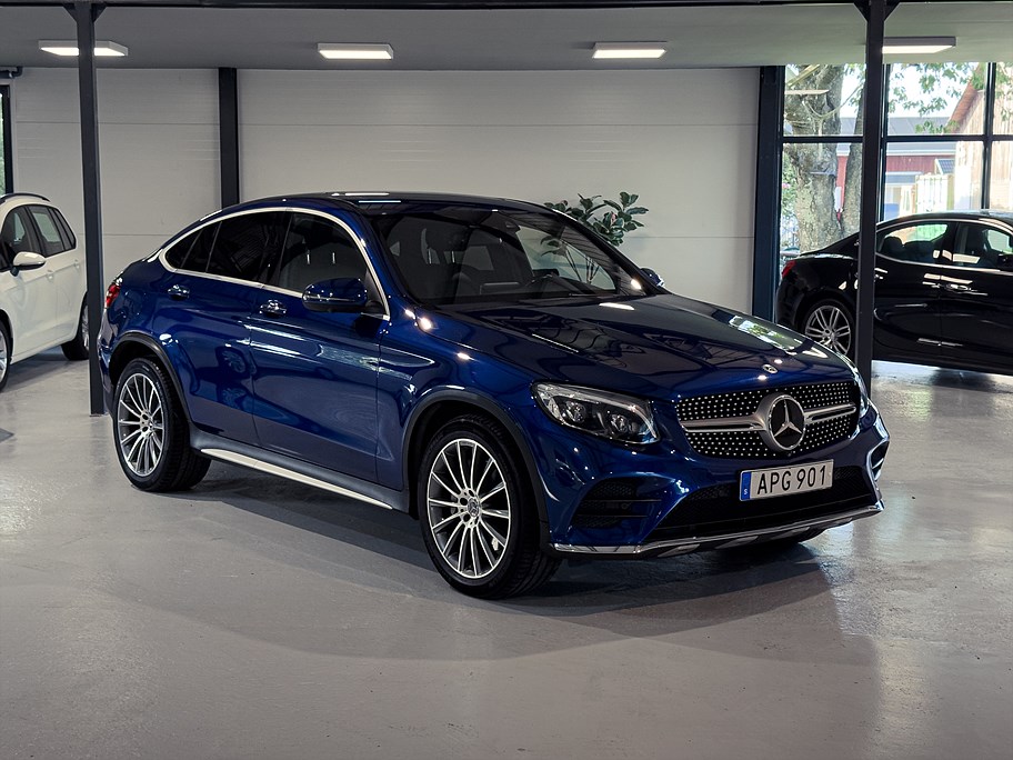 220 d Coupé 4MATIC 9G-Tronic AMG Line 170hk, 2019