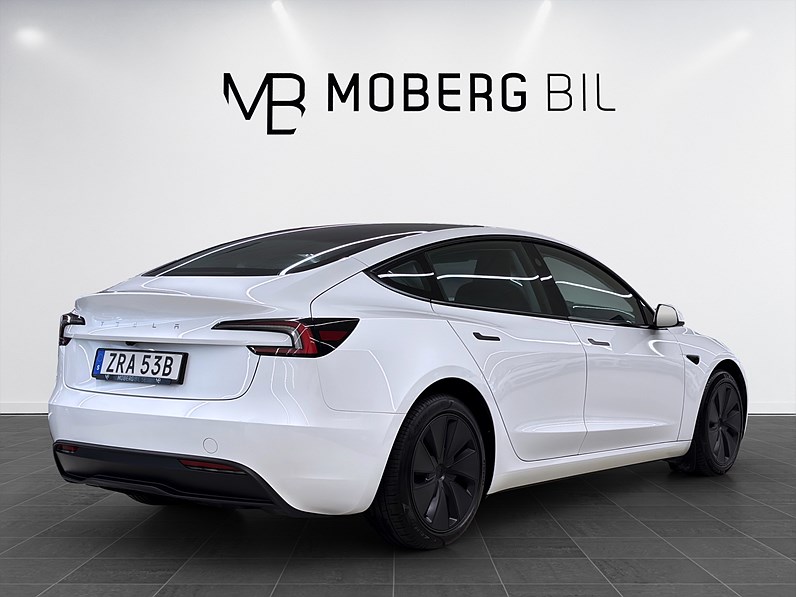 Tesla Model 3 Standard Range 283hk Läder Pano Navi B-Kamera