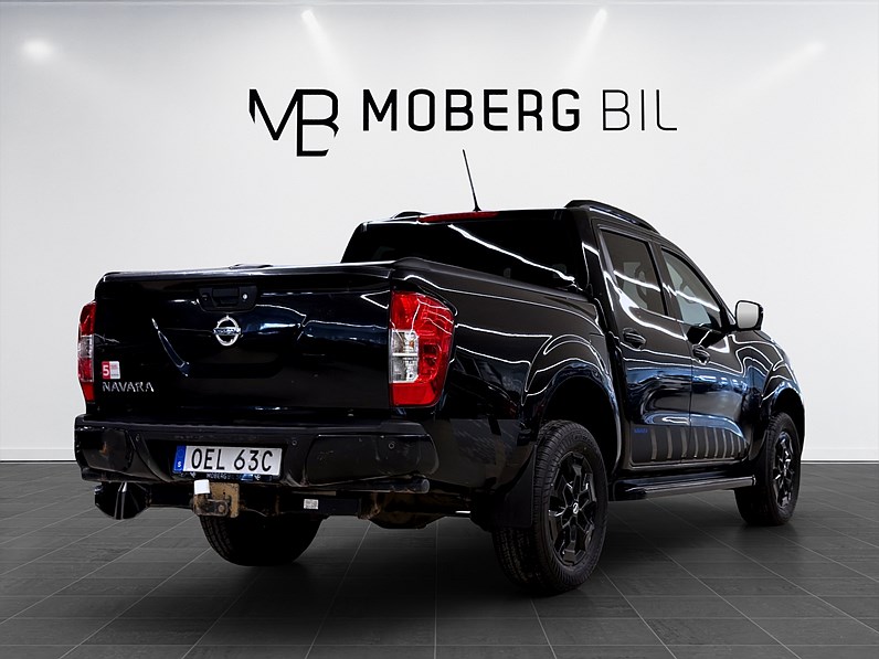 Nissan Navara 2.3 dCi 4WD 190hk N-Guard Black Pack Drag 360 keyless Go