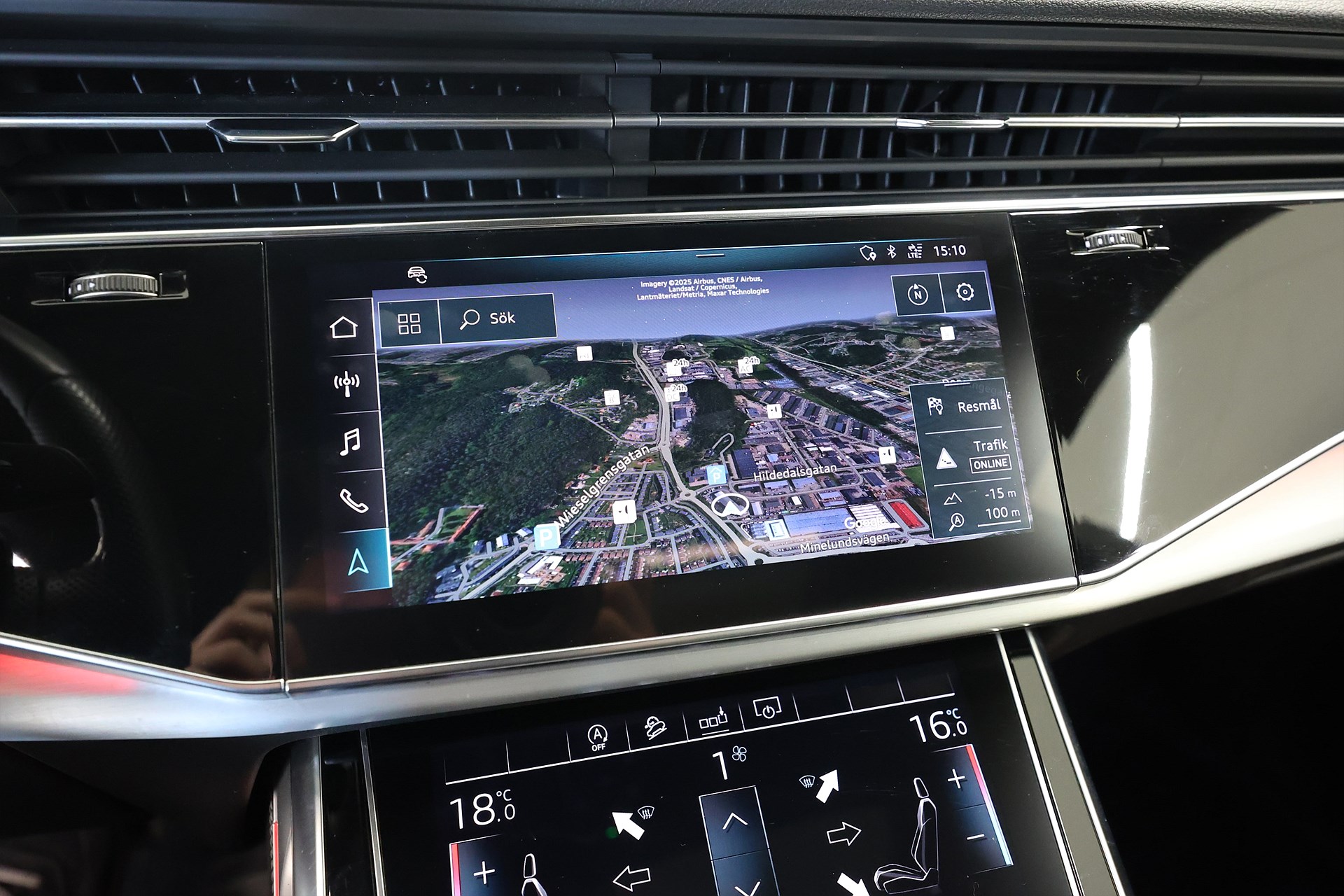 Audi Q8 50 TDI 286hk Q S-Line B&O 360-Kamera Pano Värmare Luftfjädring
