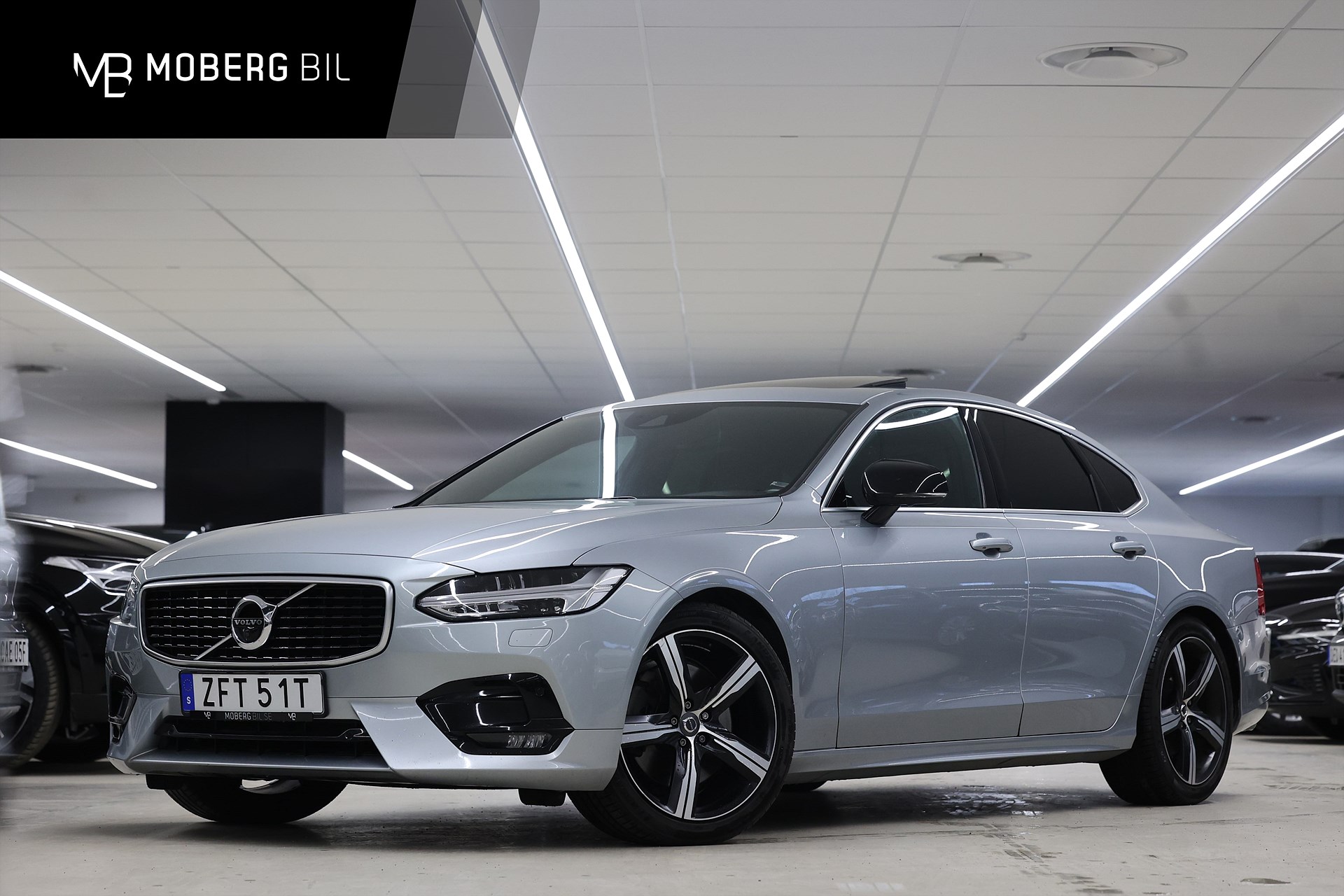 Volvo S90 D5 AWD 235hk *Kampanj!* R-Design HUD H/K Pano 360