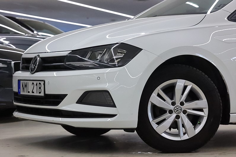 Volkswagen Polo 1.0 TSI 95hk Base PDC 360:- Årsskatt MOMS