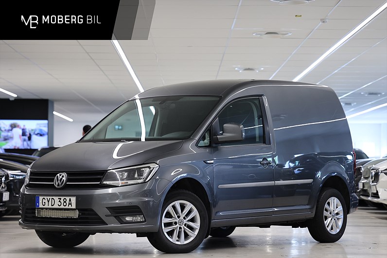 Volkswagen Caddy 2.0 TDI DSG 102hk Drag Adapt fart Carplay LEASEBAR