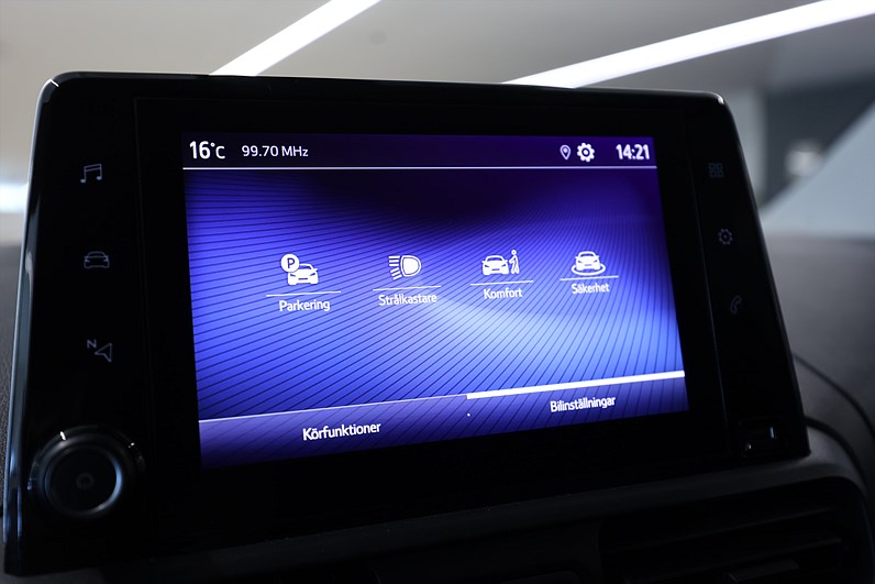 Toyota ProAce City 1.2 Turbo 130hk 3-Sits CarPlay PDC B-Kamera