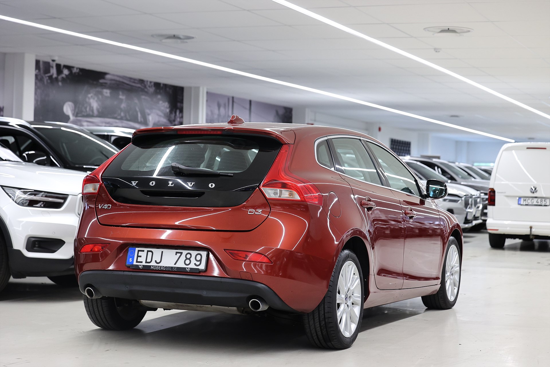 Volvo V40 D3 150hk Aut Summum Teknik Pkt Skinn Värmare