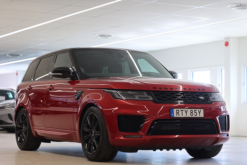 Land Rover Range Rover Sport P400e 400hk HSE Pano Meridian