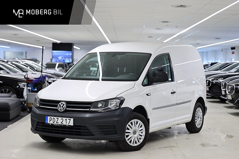 Volkswagen Caddy 2.0 TDI DSG Vst-inrett Värmare med fjärr Bluetooth MOMS