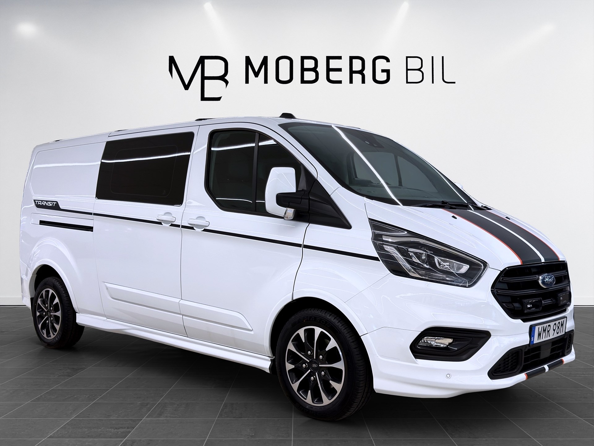 Ford Transit Custom 290 2.0 185hk Crewvan L2 Drag B-Kamera