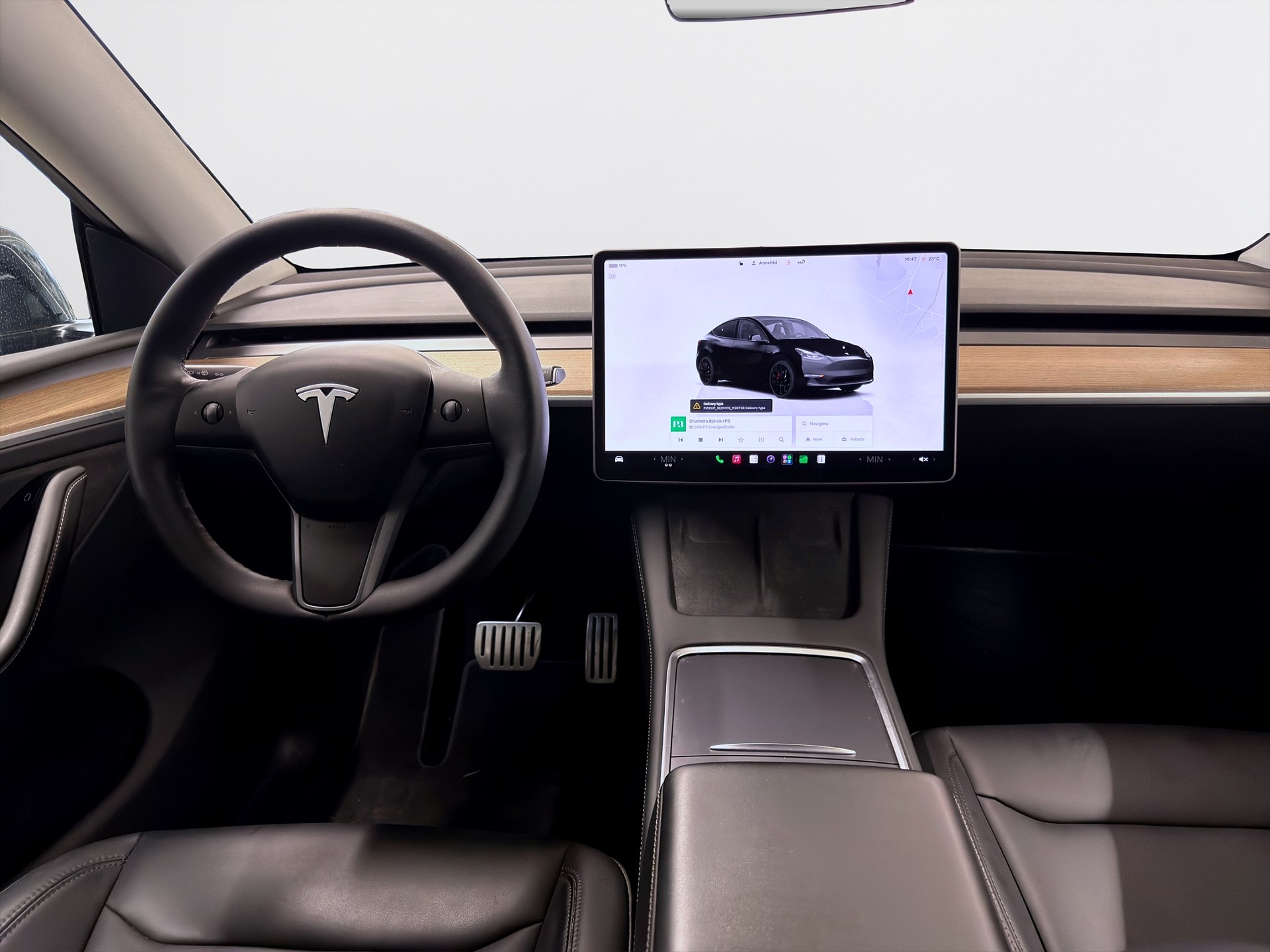 Tesla Model Y Performance 534hk Pano Läder Drag B-Kamera