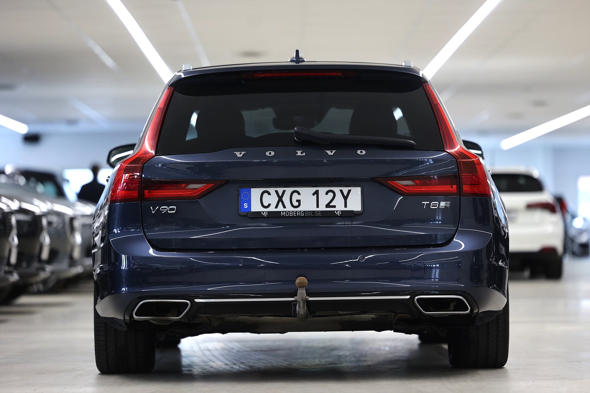 Volvo V90 T8 Twin Engine 392hk Inscription Läder HUD H/K 360 Drag