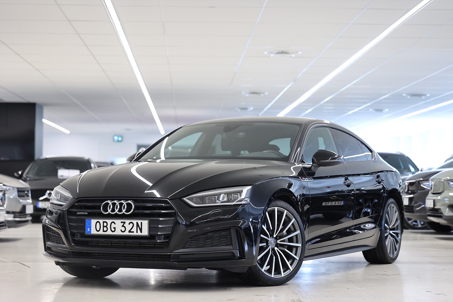 Audi A5 Sportback 45 TFSI Quattro 245hk S Line B&O Matrix 1262kr Årsskatt