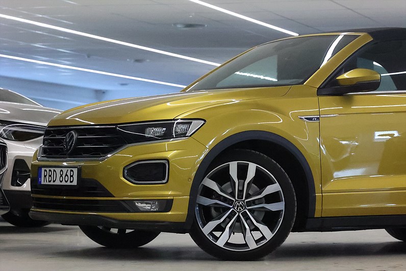Volkswagen T-Roc Cabriolet 1.5 TSI 150hk R Line Läder Beats B-Kamera