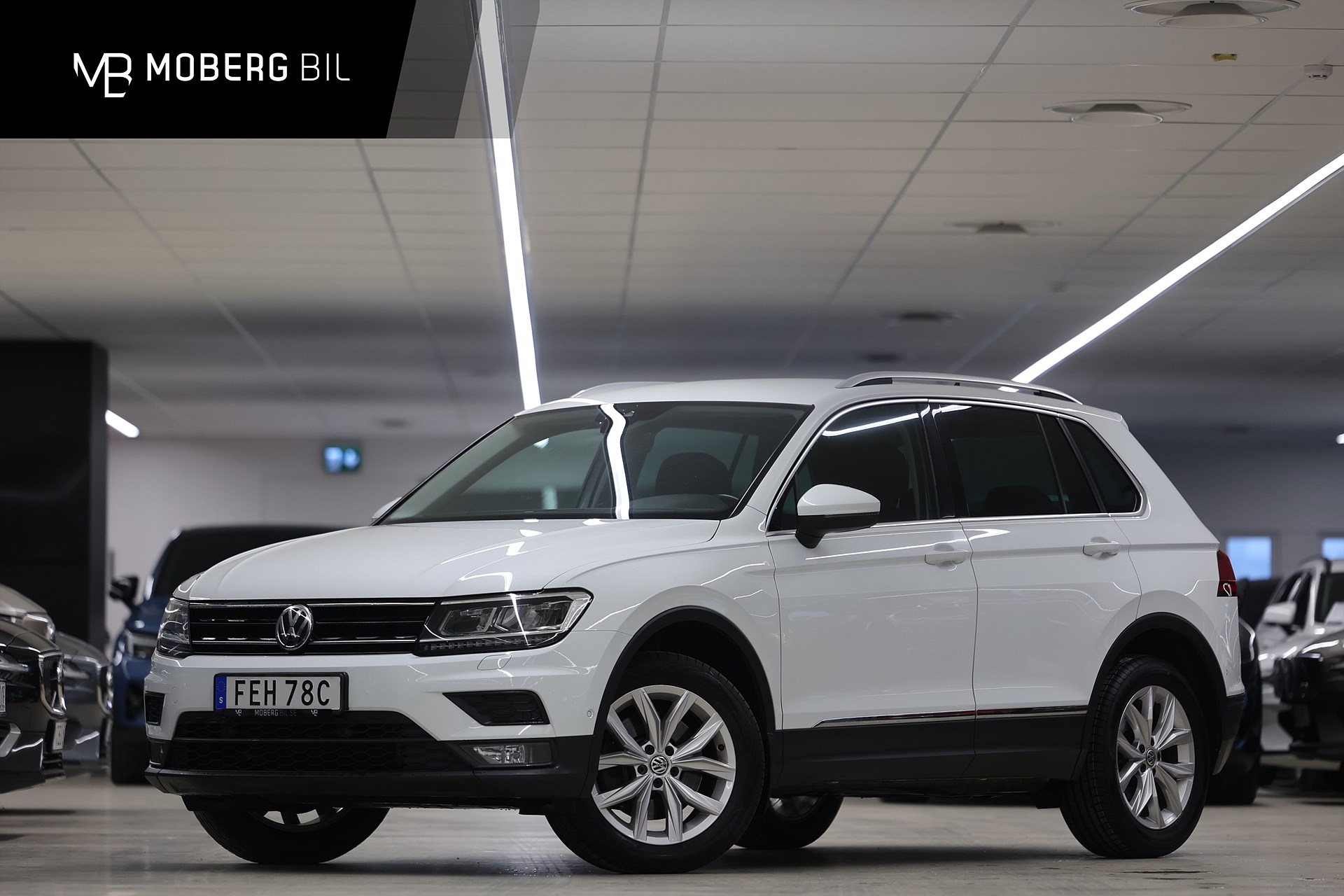 Volkswagen Tiguan 2.0 TSI 4M 190hk CarPlay B-Kamera Drag Värmare