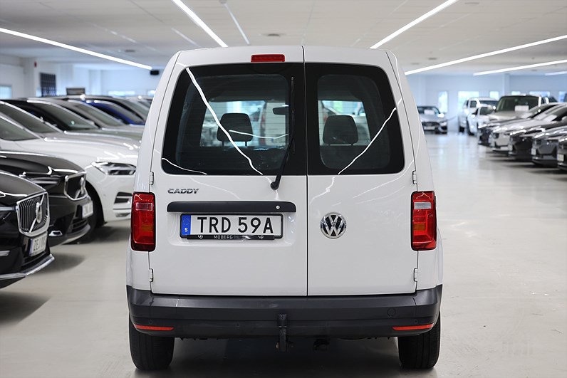 Volkswagen Caddy 2.0 TDI Värmare Carplay Drag LEASBAR