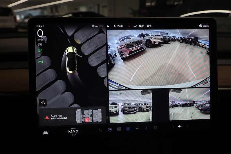 Tesla Model 3 Standard Range 283hk Pano Navi Läder