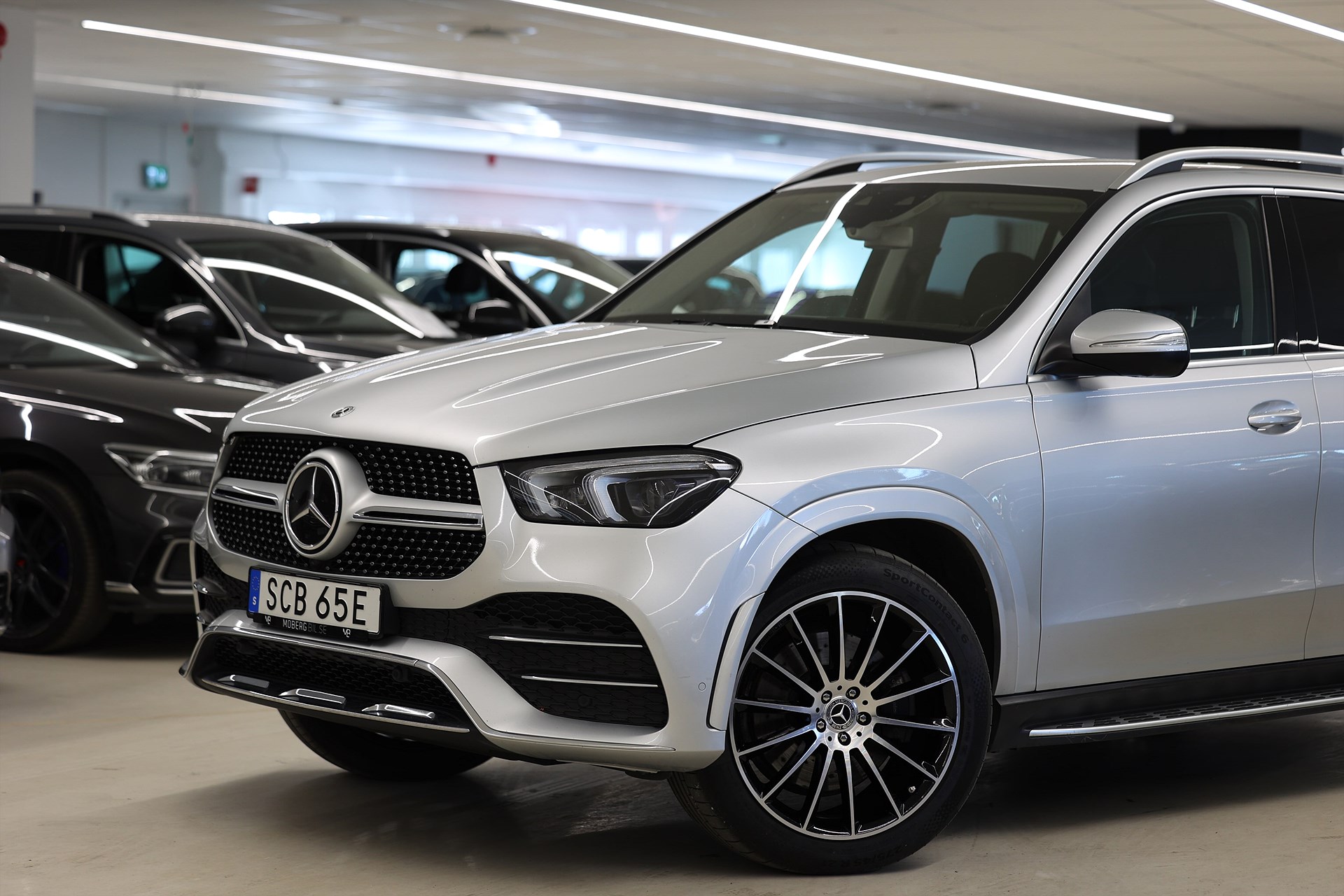Mercedes-Benz GLE 400 D 4M AMG Line 360-kam Burmester HUD Luft.fjädr
