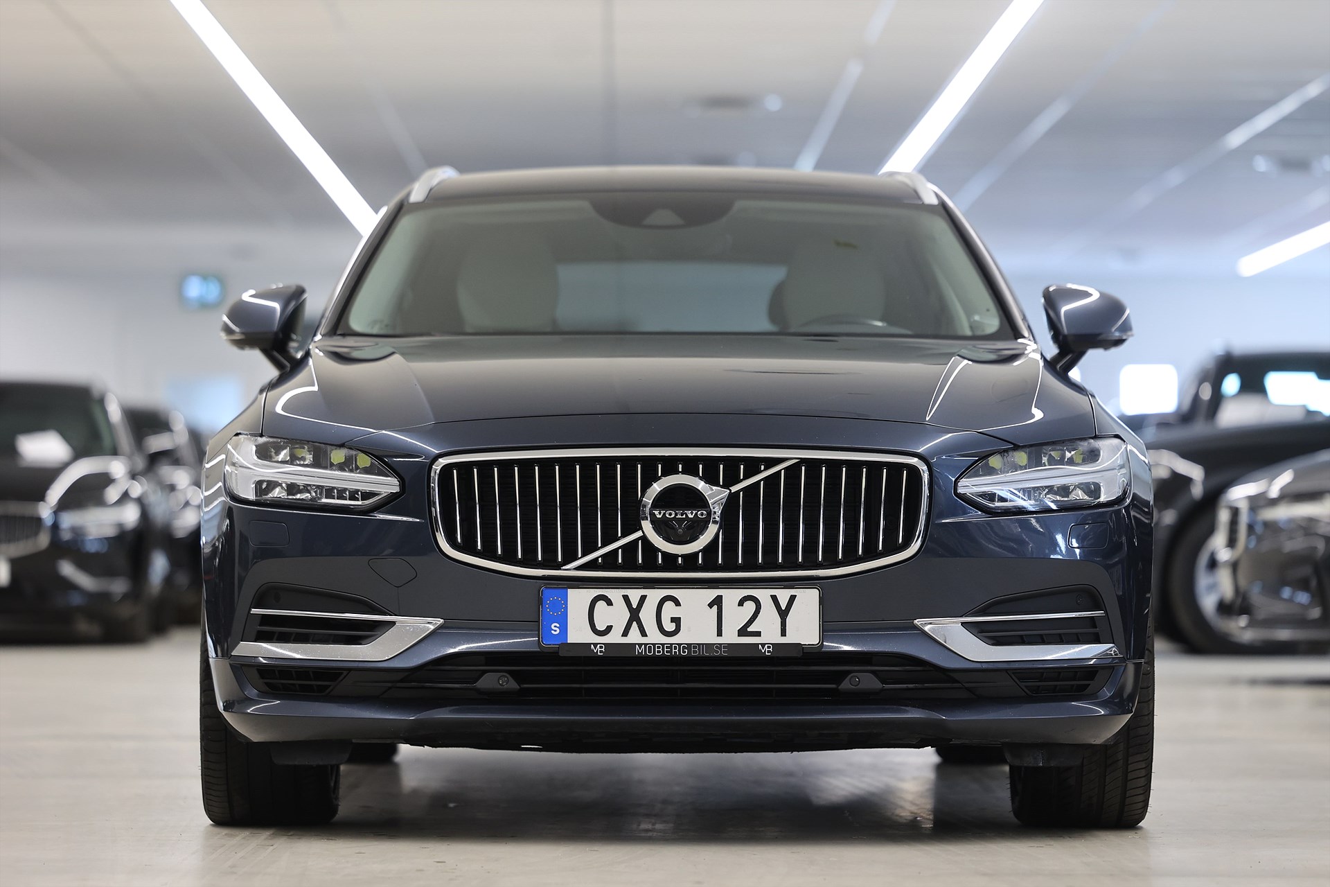 Volvo V90 T8 Twin Engine 392hk Inscription Läder HUD H/K 360 Drag