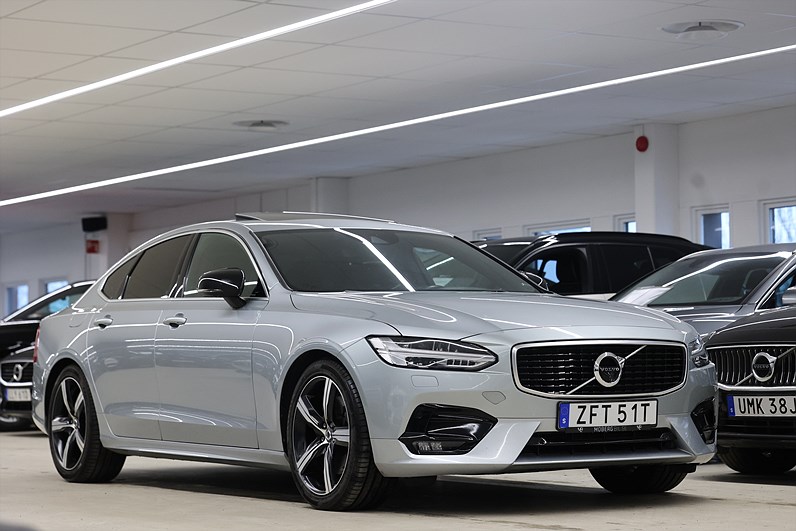 Volvo S90 D5 AWD 235hk *Kampanj!* R-Design HUD H/K Pano 360