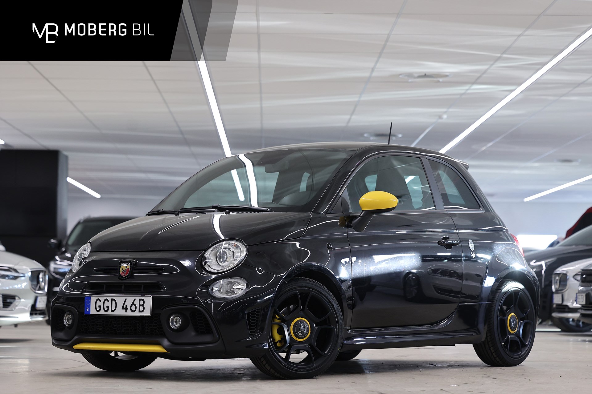 Abarth 595 1.4 T-JET 16V 160hk Pista Kit Yellow Sportavgas