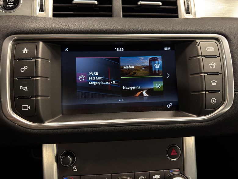 Range Rover Evoque 2.0 TD4 AWD, Kamera, Navi, V-hjul 2017, grå – bild 14 av 22, begagnad hos Niber i Järfälla