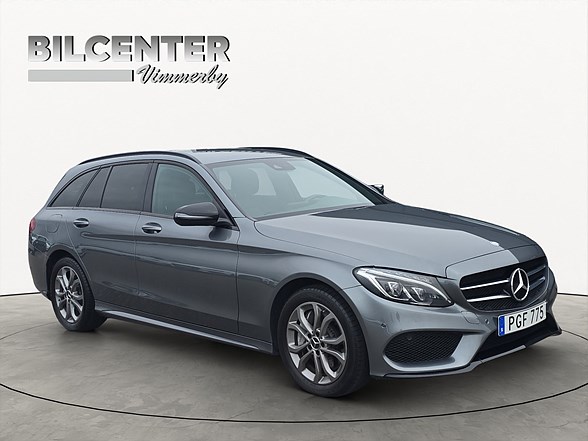 Mercedes-Benz C-Klass 250 T 4M AMG Drag B-kamera GPS Burmester