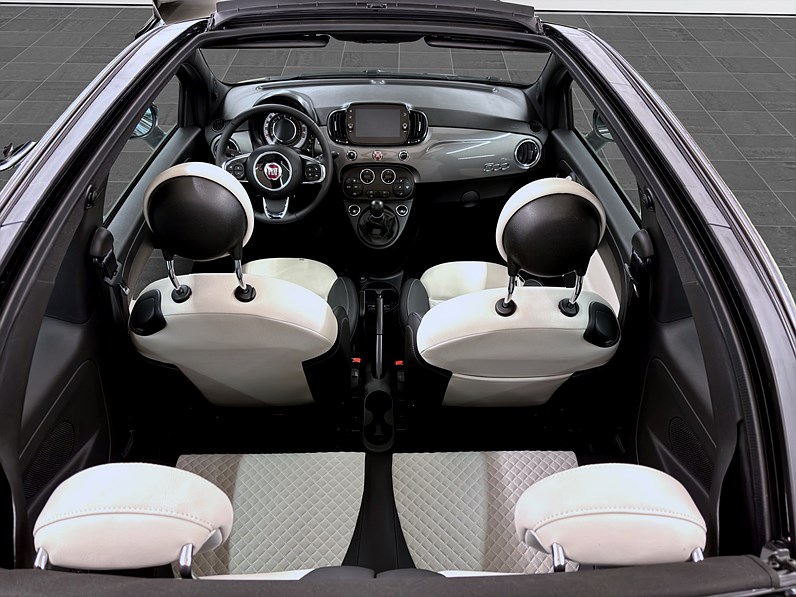 Fiat 500C Hybrid 70hk Dolcevita Lounge Cabriolet