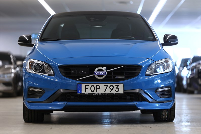 Volvo S60 T6 306hk R-Design Polestar H/K Läder Navi B-Kamera