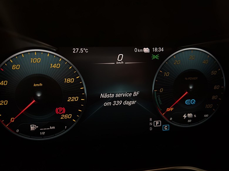 Mercedes-Benz GLC 300 de 4MATIC AMG, Night, Drag, Värmare 2021, silver – bild 13 av 26, begagnad hos Niber i Järfälla