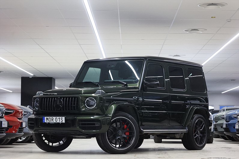 Mercedes-Benz AMG G 63 585hk Manufaktor Ferrita Sv-Såld
