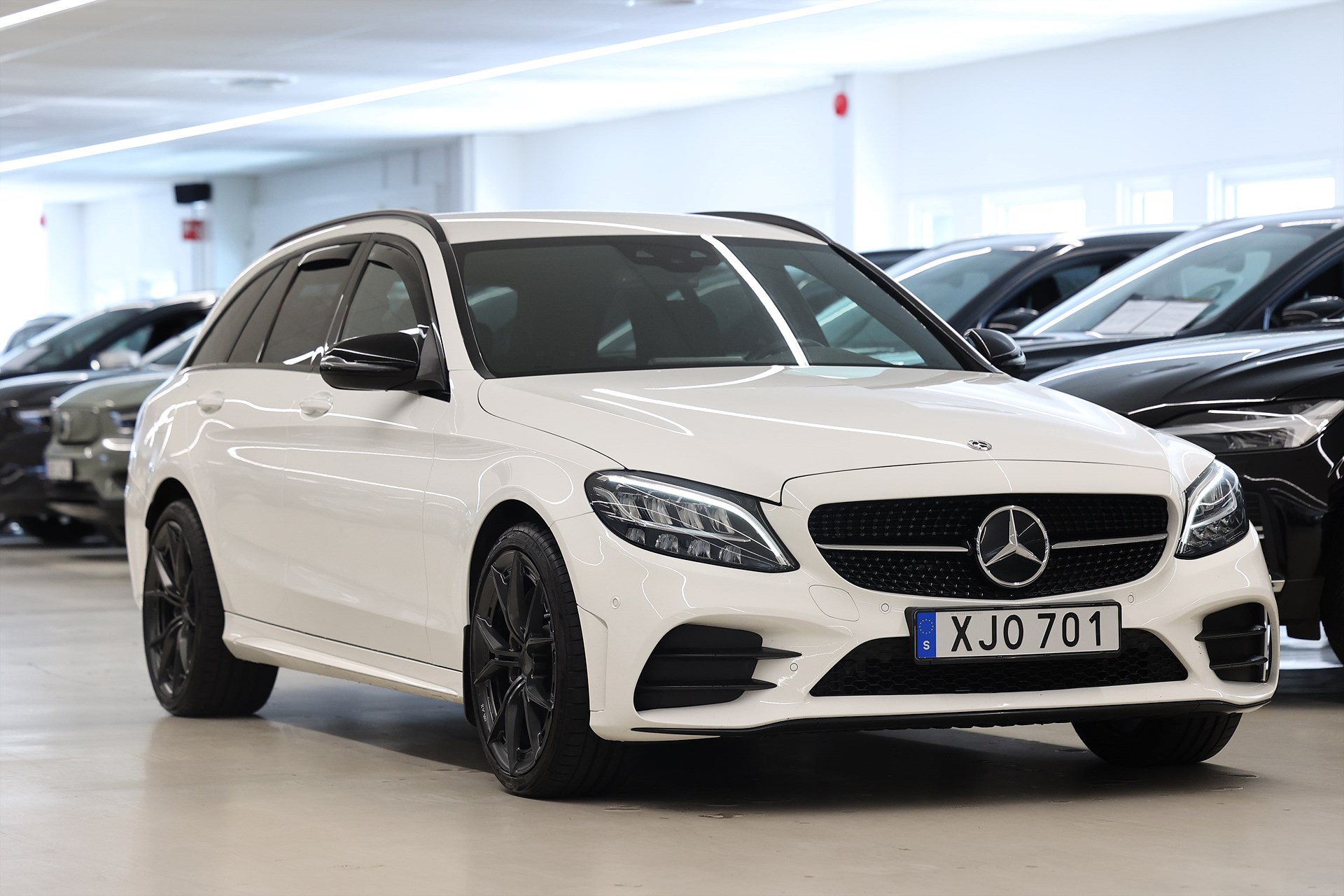 Mercedes-Benz C 300 de AMG Line Night edt B-kamera Drag