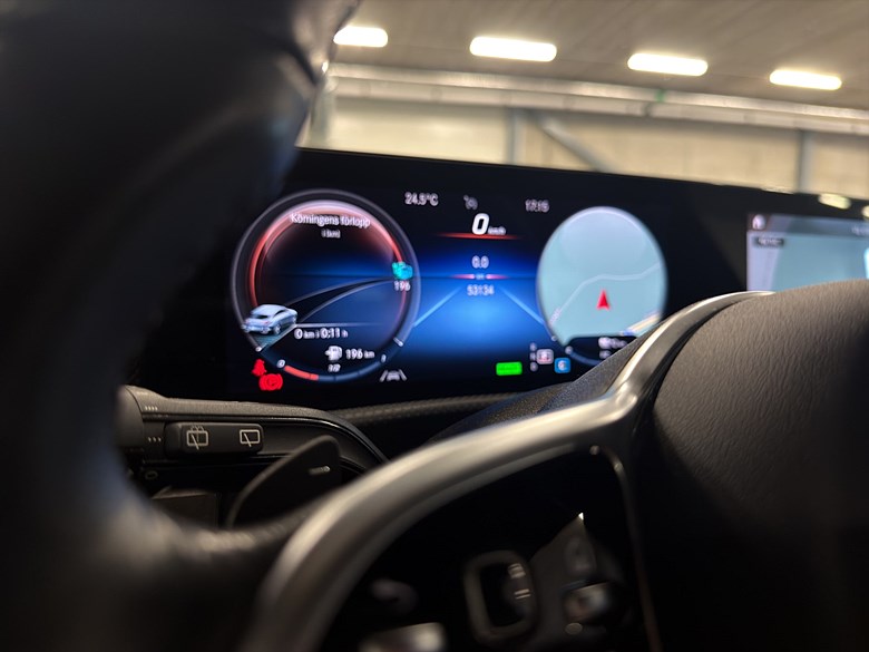 Mercedes-Benz CLA 250 e Shooting Brake, Läder, Drag, Navi, Kamera 2022, svart – bild 14 av 26, begagnad hos Niber i Järfälla