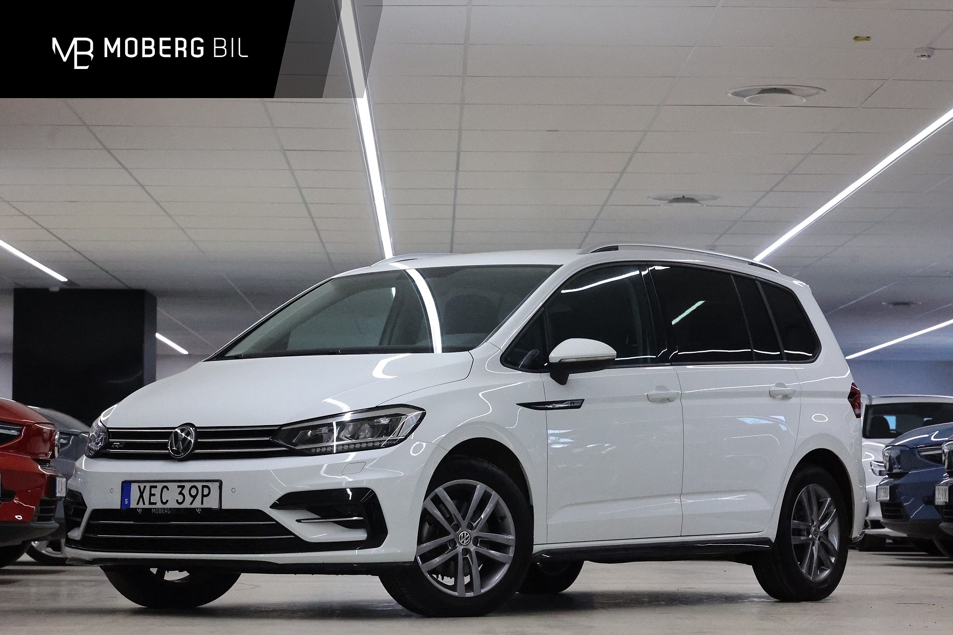 Volkswagen Touran 2.0 TDI 150hk R-Line 7 sits PDC LED MOMS