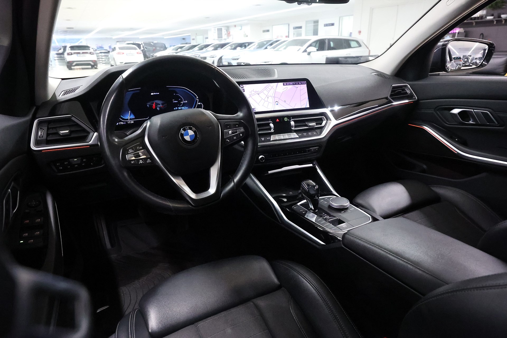 BMW 330e xDrive Touring 292hk Sport Line Shadow Navi Läder Drag