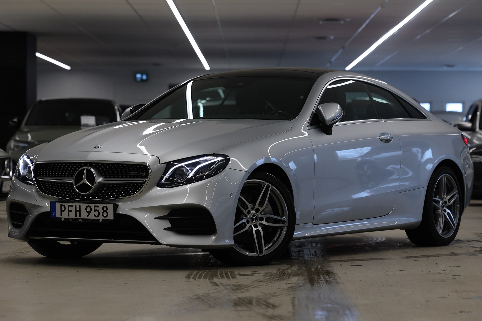 Mercedes-Benz E 200 Coupé 184hk *Kampanj!* AMG Line Pano Navi