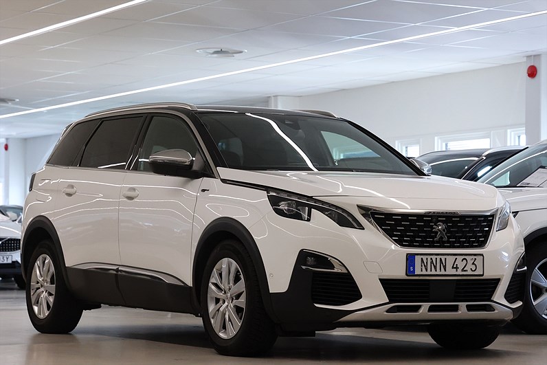 Peugeot 5008 2.0 BlueHDi 181hk *Hjulkampanj!* GT Line Focal 7-sits Drag