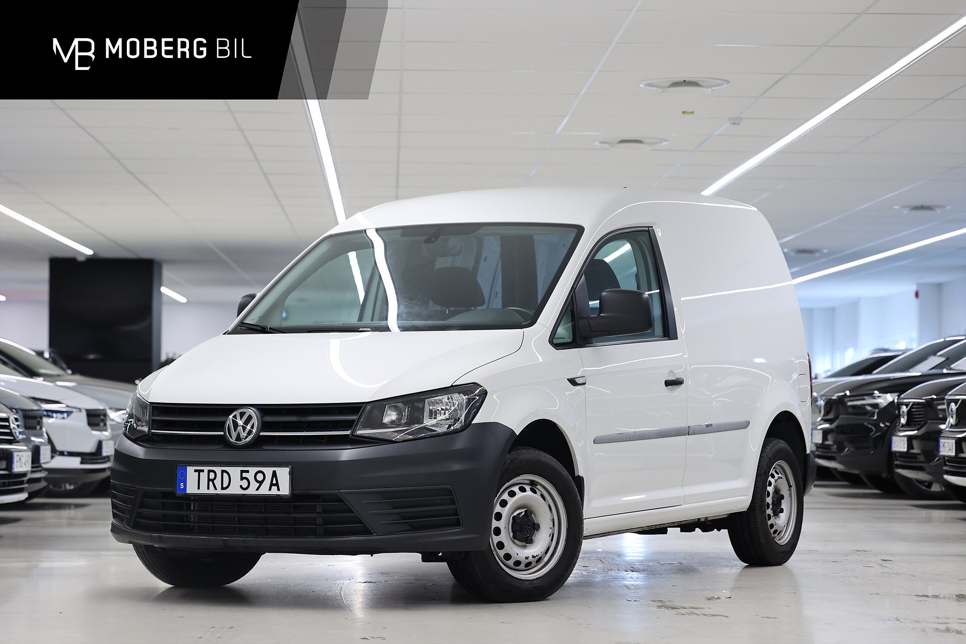 Volkswagen Caddy 2.0 TDI Värmare Carplay Drag LEASBAR